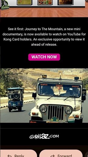 KONG STUDIOS RELEASES A NEW GORILLAZ DOCUMENTARY AND GALLERY SECTION FOR THE MOUNTAIN