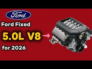 Ford Fixed the 5.0L V8 for 2026 — The Update Explained