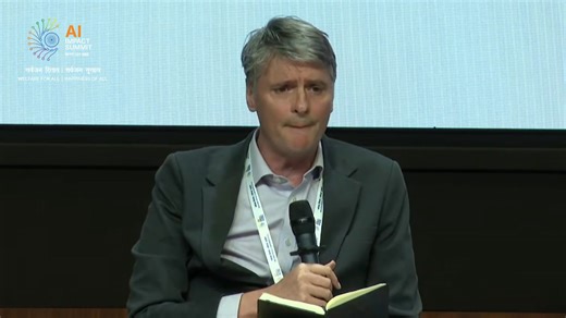 Neil D. Lawrence, DeepMind Professor of Machine Learning, University of Cambridge, highlighted the impact of large language models in advancing scientific discovery and deepening our understanding and contextualisation of science. #IndiaAIImpactSummit2026 #ResponsibleAI #PeoplePlanetProgress Ashwini Vaishnaw Jitin Prasada Ministry of Electronics & Information Technology, Government of India MyGovIndia Digital India Press Information Bureau - PIB, Government of India | INDIAai