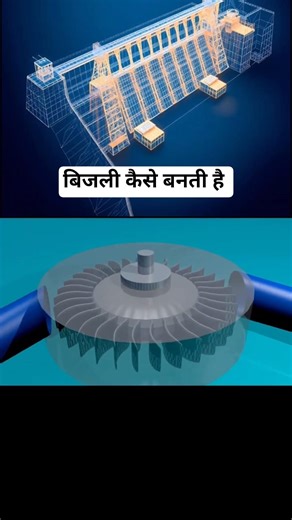 पानी मे बिजली कैसे बनाई जाती है 3D