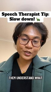 Slow down your speech! #speechdelay #speechtherapy #latetalker #fyp #autism | Baenita Speech Therapist Usa