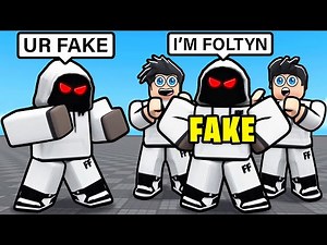 I Found A FAKE Foltyn SCAMMING, So I EXPOSED Him.. (Roblox Blade Ball)