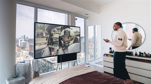 My ultimate bedroom 4K laser projector setup