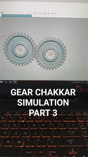 3D GEAR CHAKKAR SIMULATION MODEL PART 3 LIKE SHARE AND SUBSCRIBE AND COMMENT