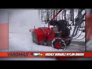 Features & Benefits of the YARDMAX Power Sweeper