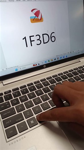 Computer 💻 Shortcut key for Draw an Umbrella 🏖️🌂 Symbol in Ms Word 2026 #shorts