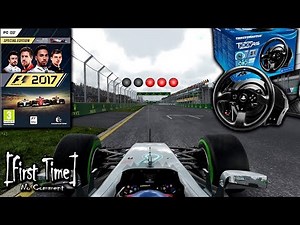 F1 2017 Gameplay and Thrustmaster Settings!