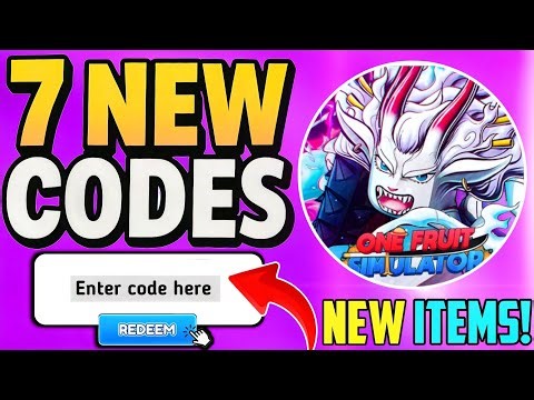 *NEW* All Working UPDATE 7 CODES FOR ONE FRUIT SIMULATOR IN DECEMBER 2025 | ONE FRUIT SIMULATOR CODE