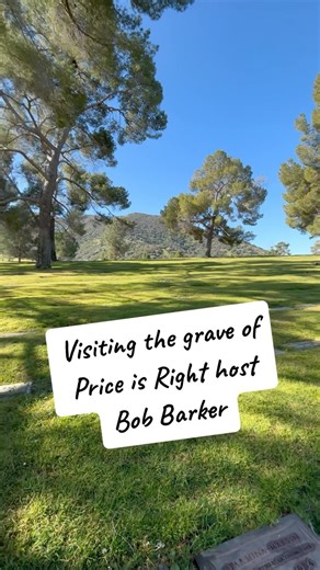 Visiting the grave of legendary Price is Right host Bob Barker at Forest Lawn Hollywood Hills in Los Angeles, California. #bobbarker #priceisright #famousgraves #cemetery #hollywood | Freyzel Productions