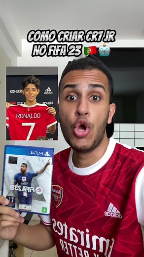 Como criar Cr7 Júnior no FIFA 23 de forma fácil
