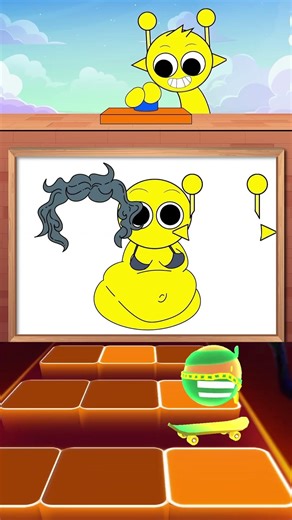 Perfect Body Selection Challenge -Simon vs Pinki | Incredibox Sprunki #sprunki #incredibox #shorts