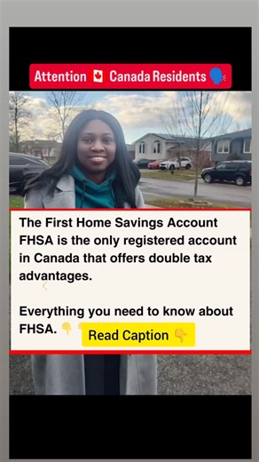 The First Home Savings Account FHSA is a registered account designed to help first-time homebuyers save for a down payment. You get a tax deduction when you contribute, and your withdrawals for a qualifying home purchase are completely tax-free. How much can you contribute? • $8,000 per year • $40,000 lifetime limit Unused annual room carries forward but only up to $8,000. Unlike the TFSA room which builds automatically once you turn 18 and become a Canadian resident, whether you open the accoun