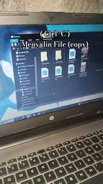 Menyalin Atau Copy File Dengan Cepat Di Laptop #copyfile #copy #laptop #laptopjadul
