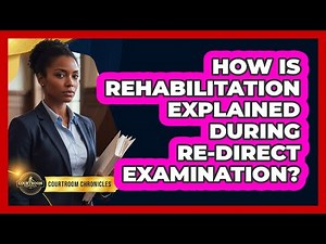 How Is Rehabilitation Explained During Re-direct Examination? - Courtroom Chronicles
