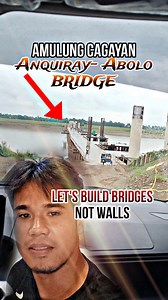 142K views · 2.4K reactions | Lets Build BRIDGES not Walls ❤️ Dumaan kana ba? Sa Anquiray - Abolo Bridge❤️ | Ryan Olandez Vlog | Facebook