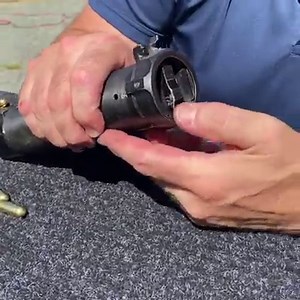 Loading the Bizon helical magazine. I’m at the range today filming a video for my YouTube channel on the PP-19 Bizon that M13 Industries and Lynndon Schooler built - soft shooter !! #m13industries #907kalash #kalashnikov #bizon | Larry Vickers