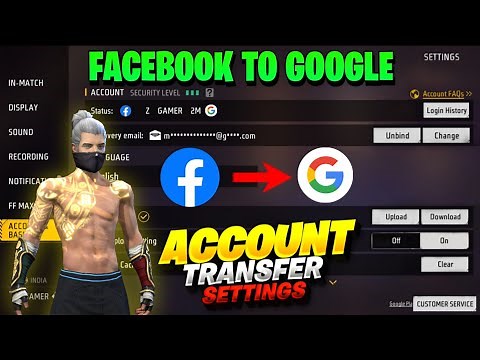 Free Fire Account Facebook To Google Transfer Full Details | Account Transfer | Free Fire Setting