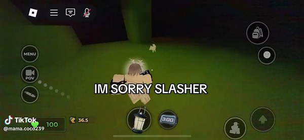 Evade the Slasher in Roblox Gameplay