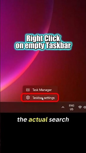 How to Unhide the Search Bar 🔍 #windows11