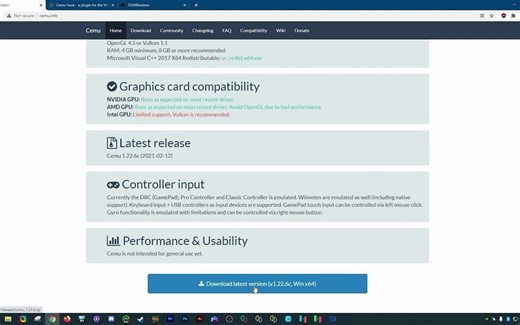 2021cemu模拟器最新完全教程｜最佳性能优化设置