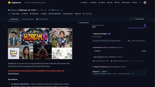 震撼上线！全新 #1 开源 AI 图像生成器 HiDream-I1 深度评测全解析
