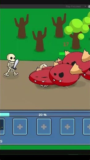 Gameplay - Skeleton Kingdom 2D game #gamedev #unity #gameplay