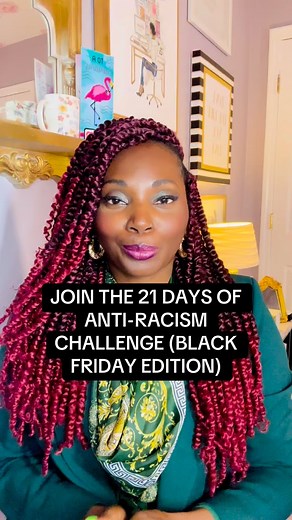 JOIN THE 21 DAYS OF ANTI-RACISM CHALLENGE (BLACK FRIDAY EDITION)! Watch this video all the way to the end… If you’re choosing to be a more socially-conscious shopper this holiday season, and you’re being intentional about supporting Black-owned businesses during the holiday season, this is for you! My “21 Days of Anti-Racism Challenge” will teach you: -> Hidden aspects of U.S. history that you may have never learned about, that will shift your worldview. -> How to connect the dots from what happ