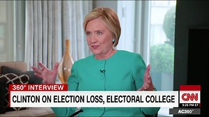 Hillary Clinton said the US Electoral College is "an anachronism designed for another time" that no longer works, and should be abolished, during an interview with CNN's Anderson Cooper. http://cnn.it/2h4TOJf | CNN