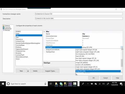 Data Mart Design - ETL Process to Populate Staging Table
