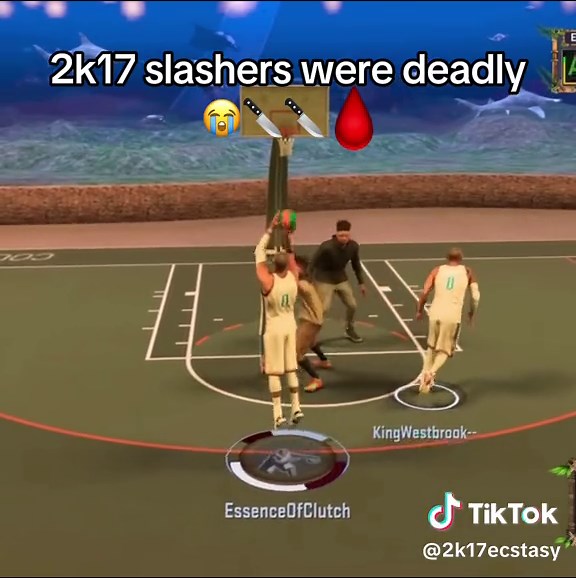 they would dunk anything 😭 #2k17 #2k17vibes #2k17dribblegod #russellwestbrook #2kcommunity #2k17_memories #2k17ecstasy