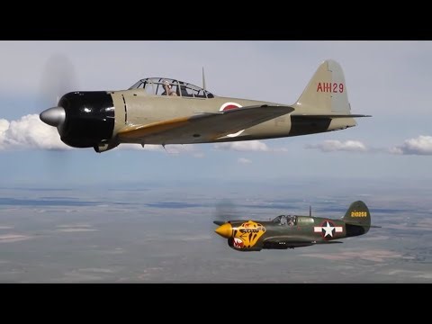 Classic Duels - Curtiss P-40 Warhawk vs Mitsubishi A6M Zero-Sen