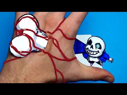 10 UNDERTALE SANS PAPER CRAFTS AND DOODLES FOR FANS