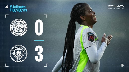 8-minute highlights: Leicester 0-3 City