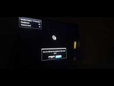 Samsung TV sound test melody