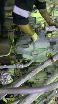 ME engine Fuel Injector overhauling#short #engine #ship #bulk