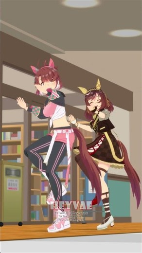 Bue & Dantsu | I Want You Back Trend Dance [Umamusume MMD] #umamusume #mmd #ウマ娘プリティーダービー