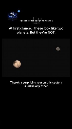Why Does Pluto’s Moon Look So Big? 😳🪐