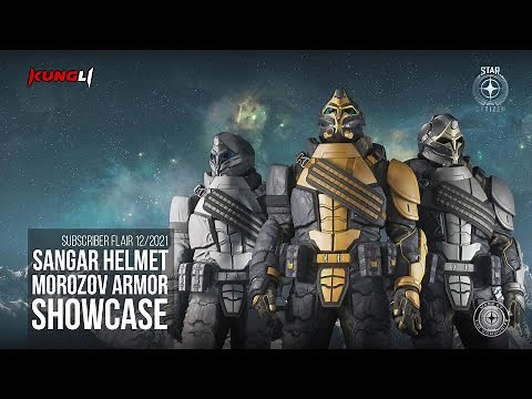 Sangar Helmet and Morozov Aftershock Armor - Subscriber Flairs 11/21 Showcase | Star Citizen