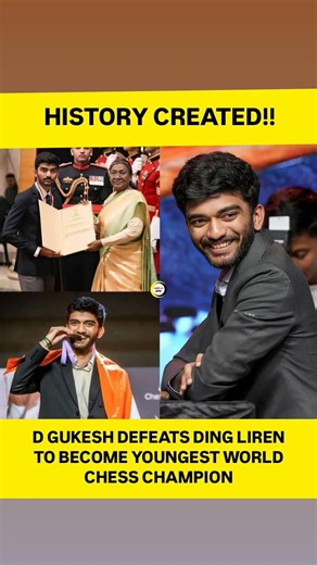 Checkmate, History! Gukesh Becomes the Youngest Ever World Chess Champion