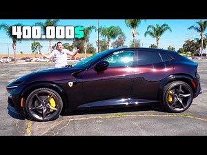 ✅FERRARI PUROSANGUE un SUPER SUV de 400.000 DOLARES con 715 caballos [ESPAÑOL]
