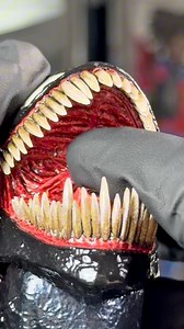 Insanely detailed…😱 Venom ASMR Face close up #asmr #venom #spiderman | Atsugang The Toy Collector