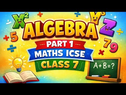 “Algebra Basics for Class 7 ICSE | Learn Constants, Variables & Powers”#maths #solution #examprep