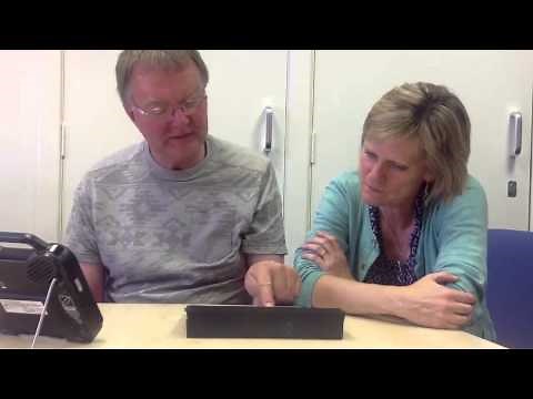 Using the new Talking Mats Digital App - Matthew