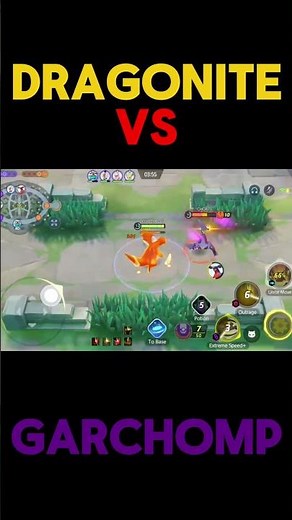 Dragonite vs Garchomp ⚔️ EPIC 1v1 Battle 🐉🔥 | Pokémon Unite