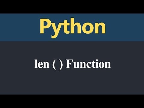 len Function in Python (Hindi)