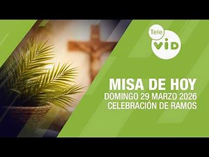 Today's Palm Sunday Mass 🌿⛪ Sunday, March 29, 2026, Holy Week | Tele VID