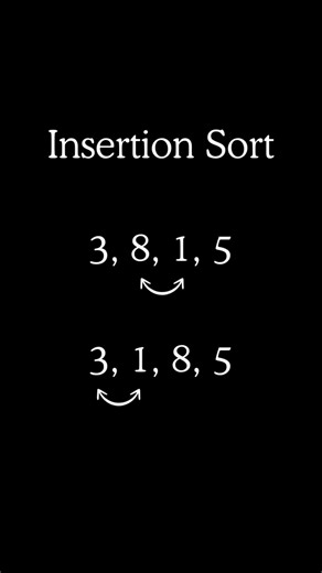 Insertion Sort | Dark Code