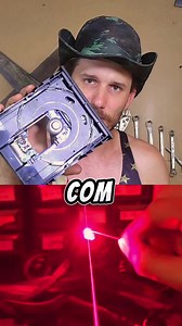 Cómo hacer un láser casero con lector de DVD