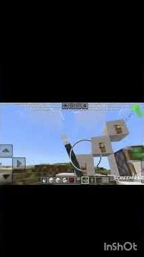 Minecraft Automatic Stairs 😱 | Redstone Magic #minecraft #minecraftbuild #buildcraft