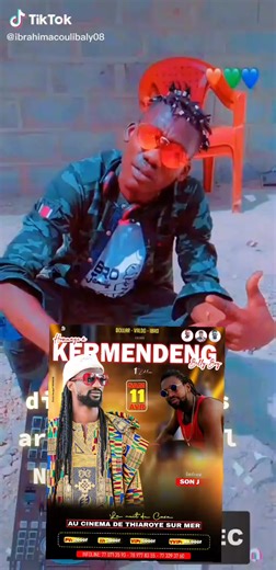 le 11 avril au cinéma thiaroye sur mère de Dakar hommage à Willy Boye kermending